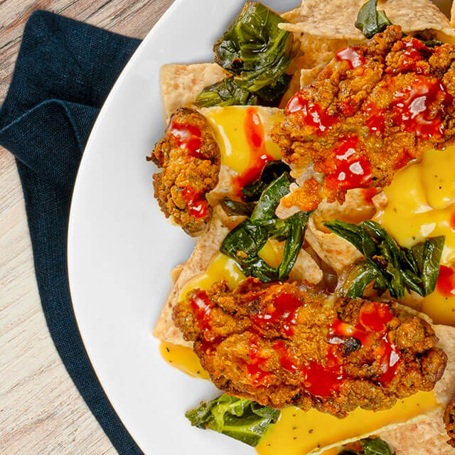 Southern Fried Chicken Nachos