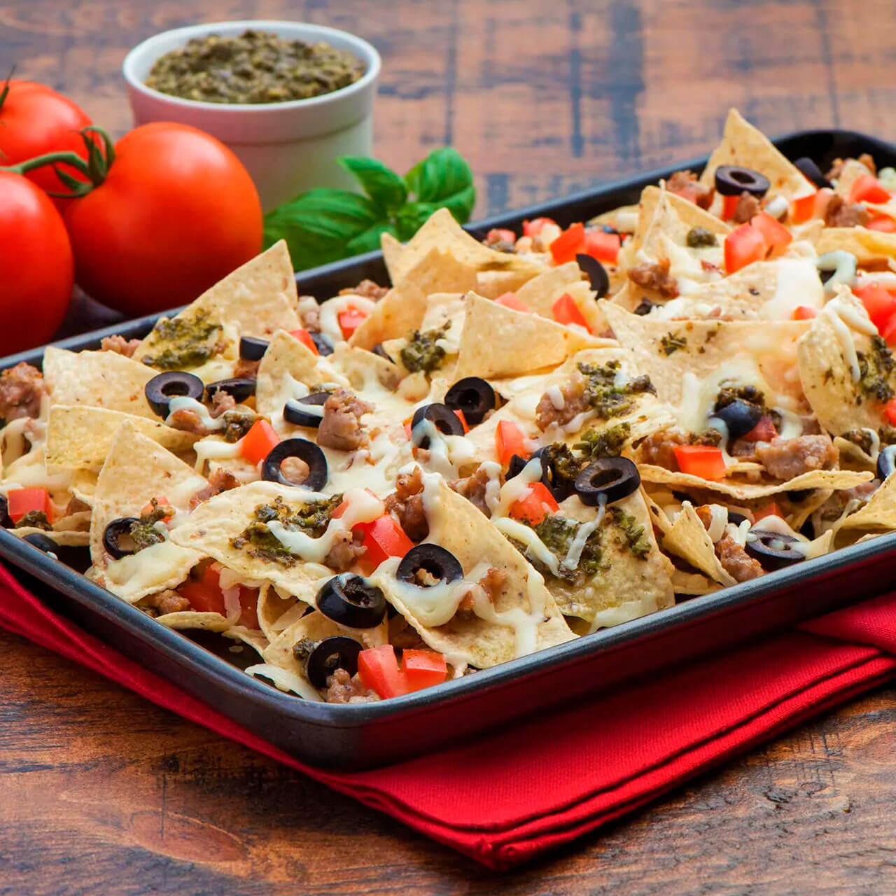 Italian Nachos