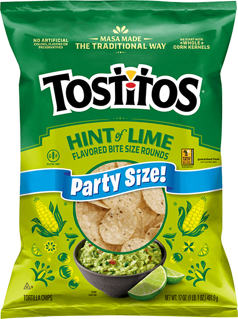 Tostitos® Hint of Lime Bite Size Rounds