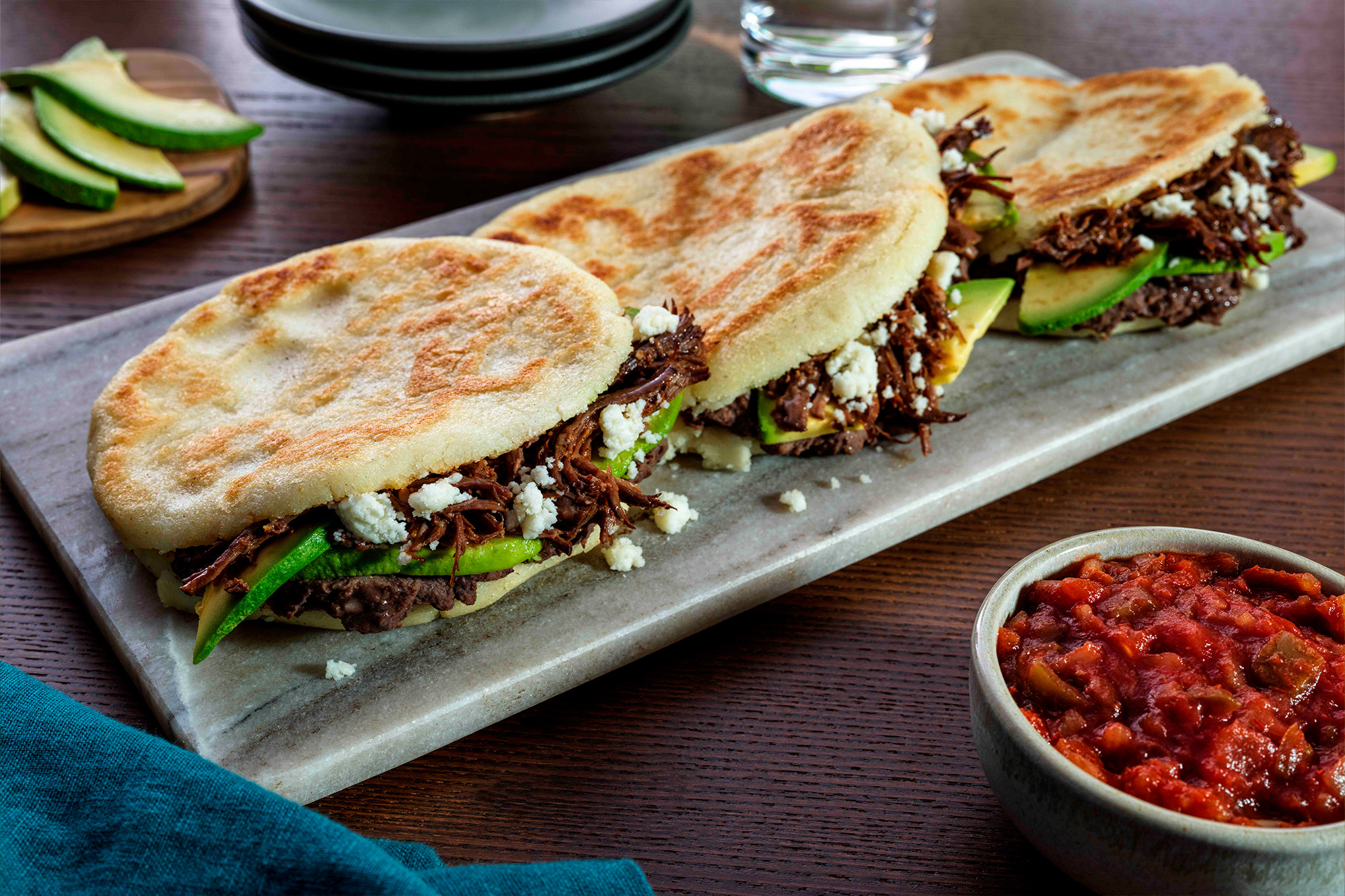 Tostitos® Barbacoa Arepas