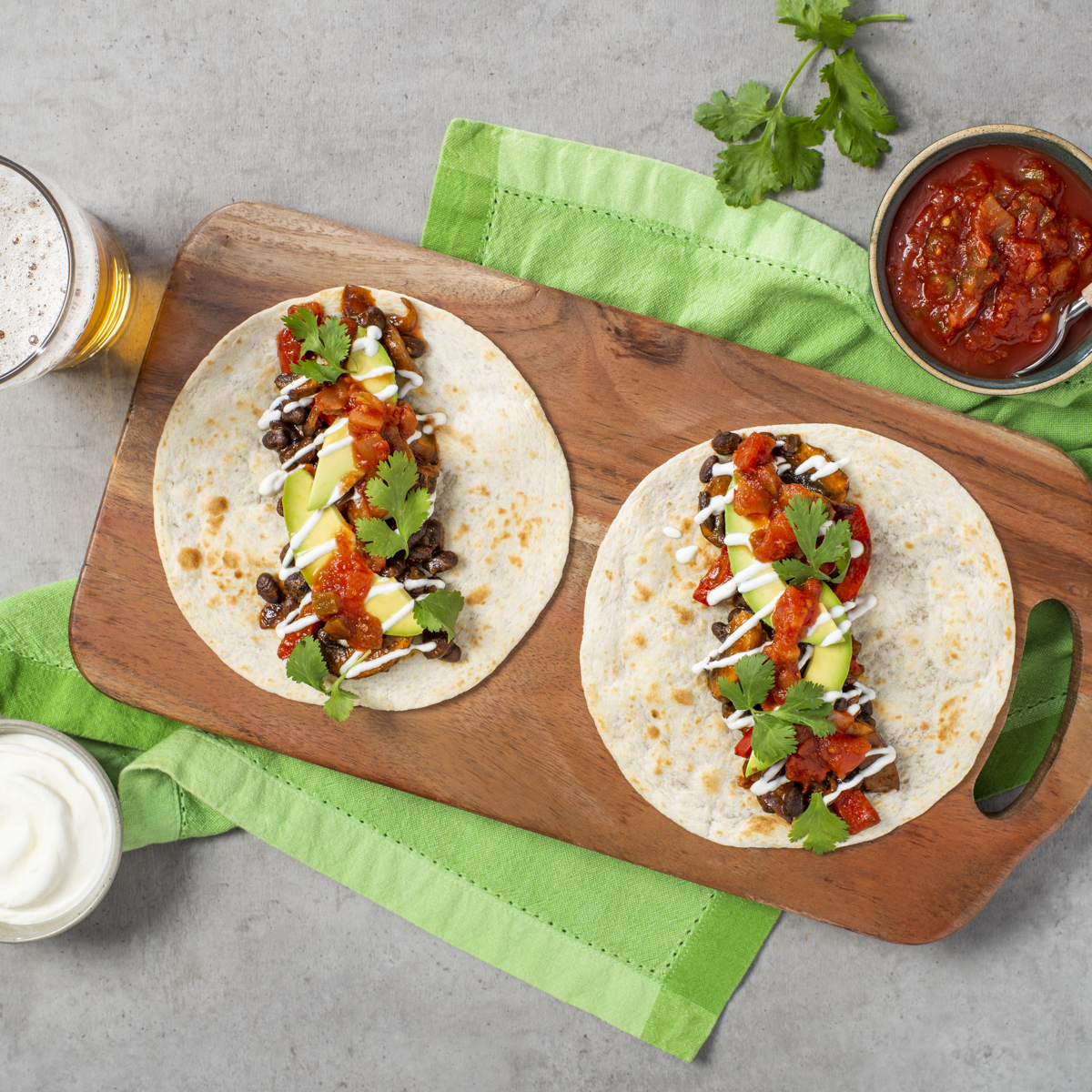 TOSTITOS® Easy Vegetarian Fajitas