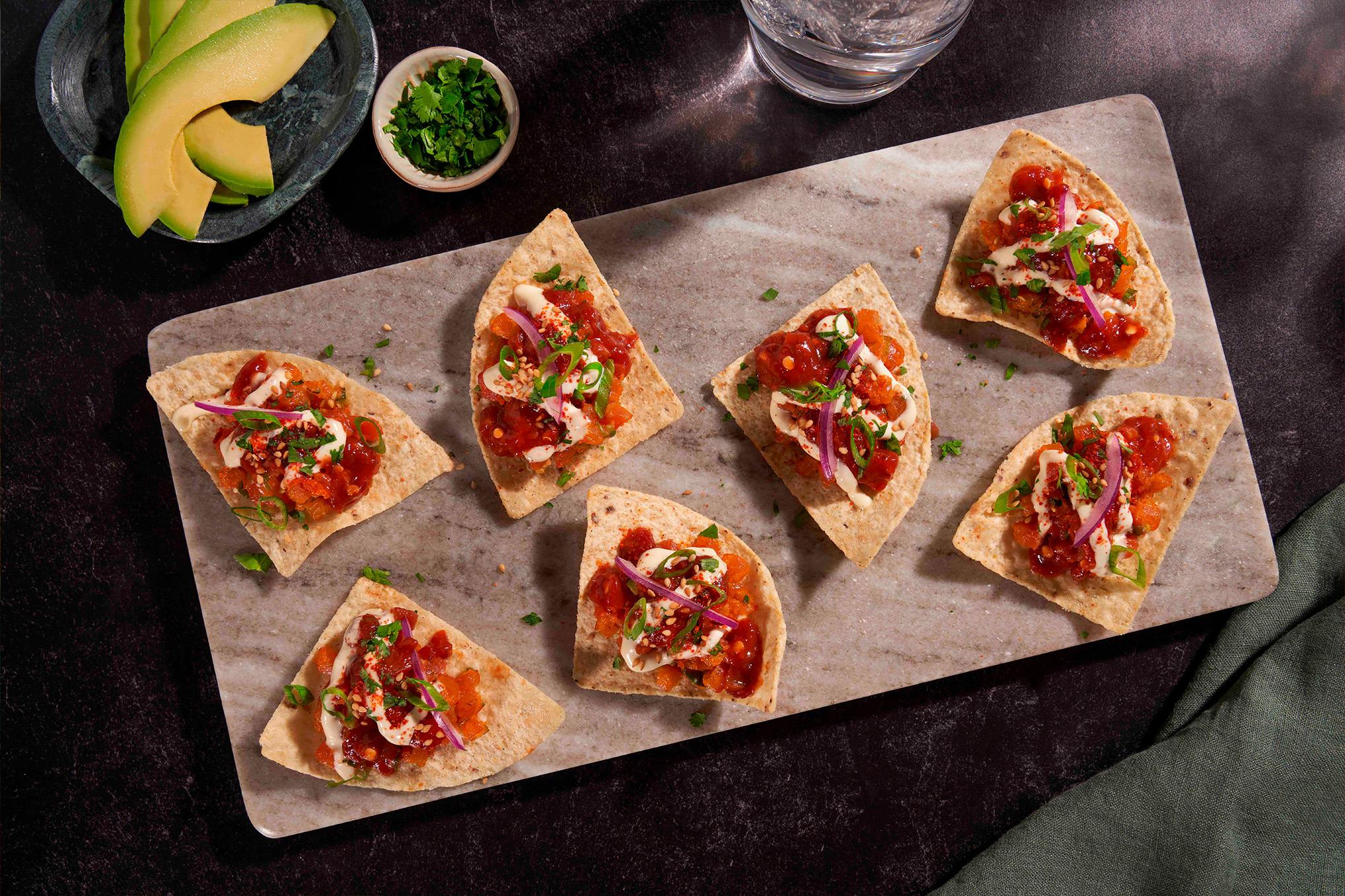 Spicy Tuna Tostitos® Nachos