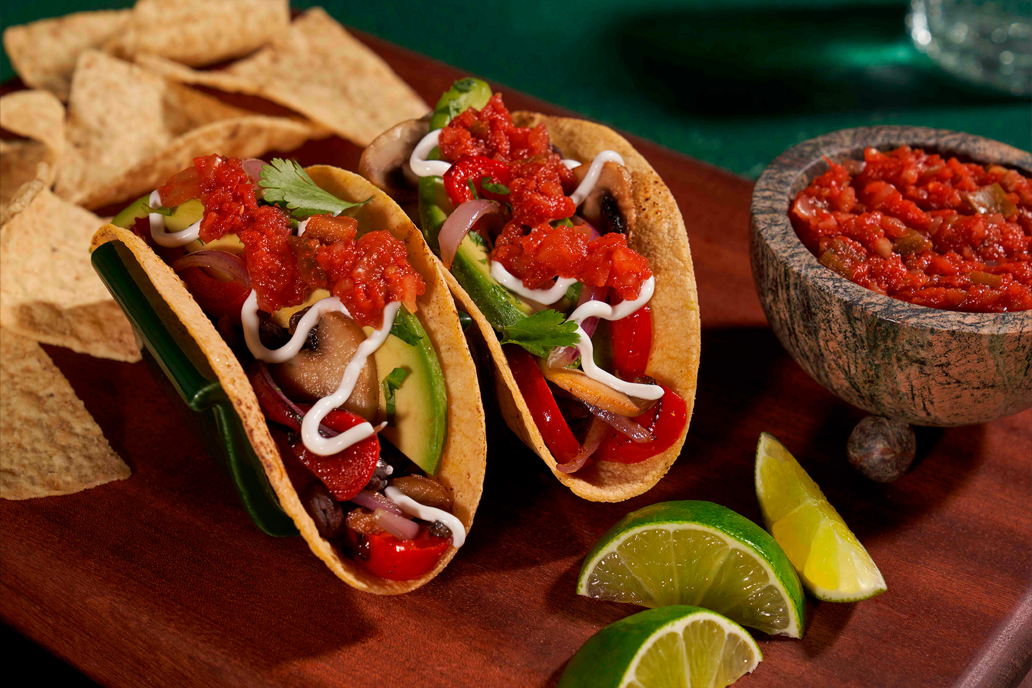 Tostitos® Easy Vegetarian Fajitas