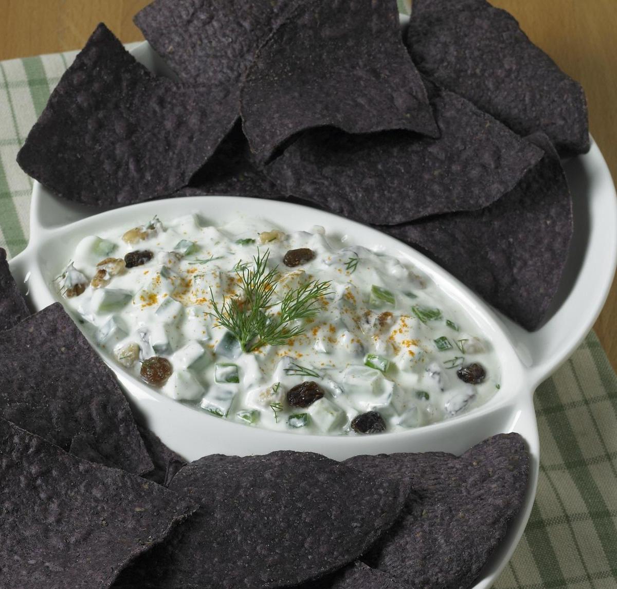 Spicy Yogurt Cucumber Dip