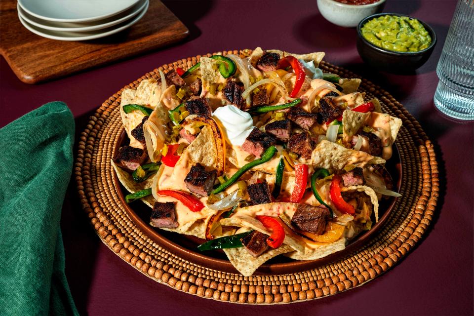 Tostitos® Smoked Pepper & Steak Fajita Nachos