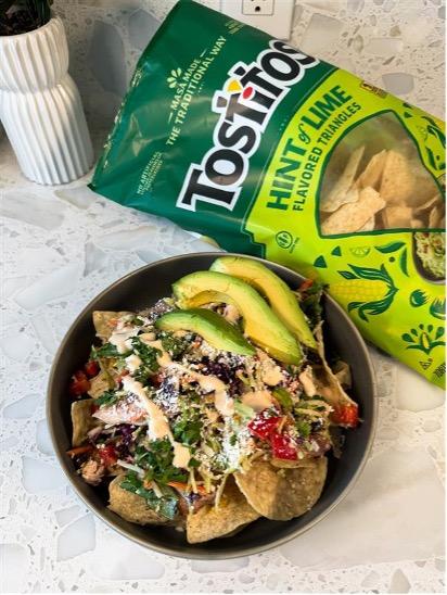 Hint of Lime Chicken Taco Salad