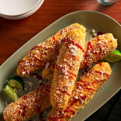 Grilled Corn with Tostitos® Crunch