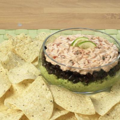 Avocado Lime and Black Bean Salsa